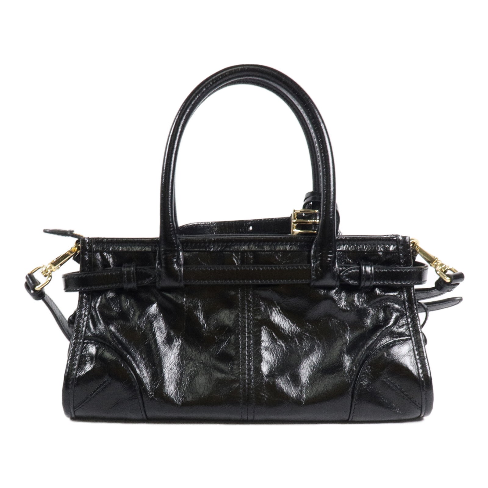 PRADA 牛皮皮革Bonnie Mini手挽肩背兩用袋