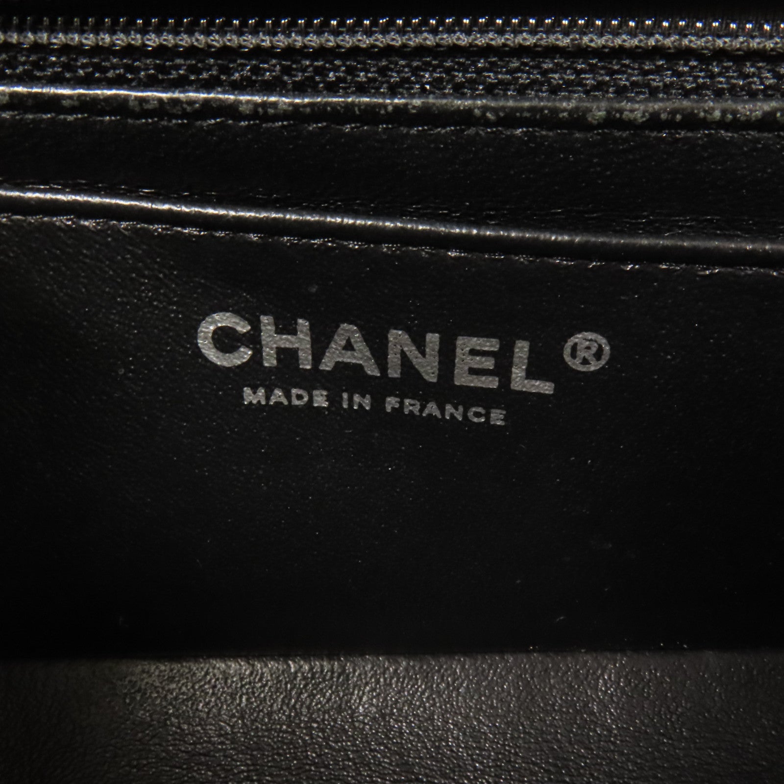 CHANEL 牛皮皮革Mini Classic 20銀扣鏈帶肩背袋
