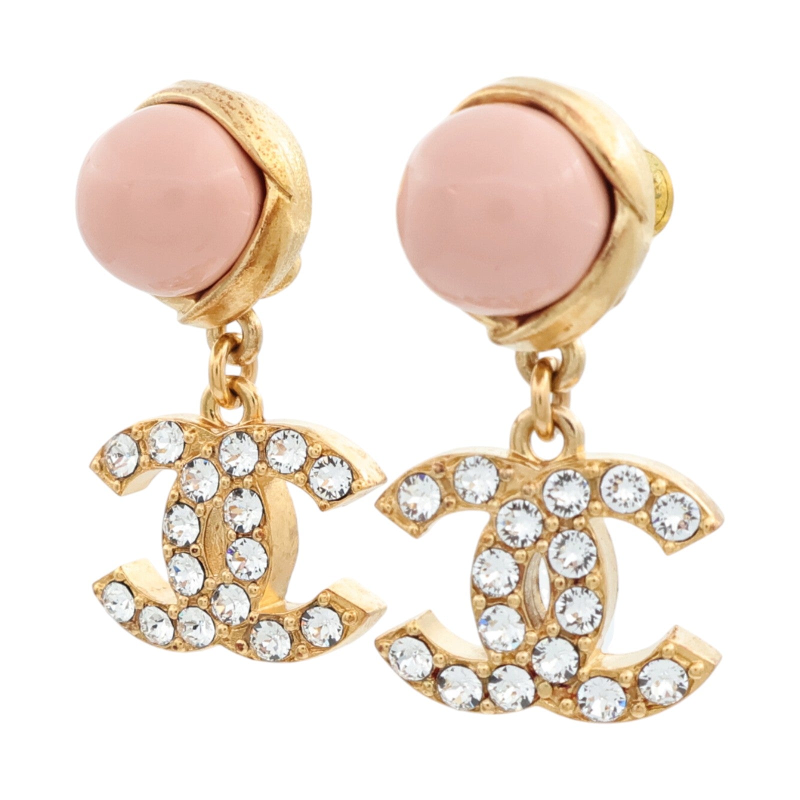 CHANEL 金屬/PVC Earrings耳環