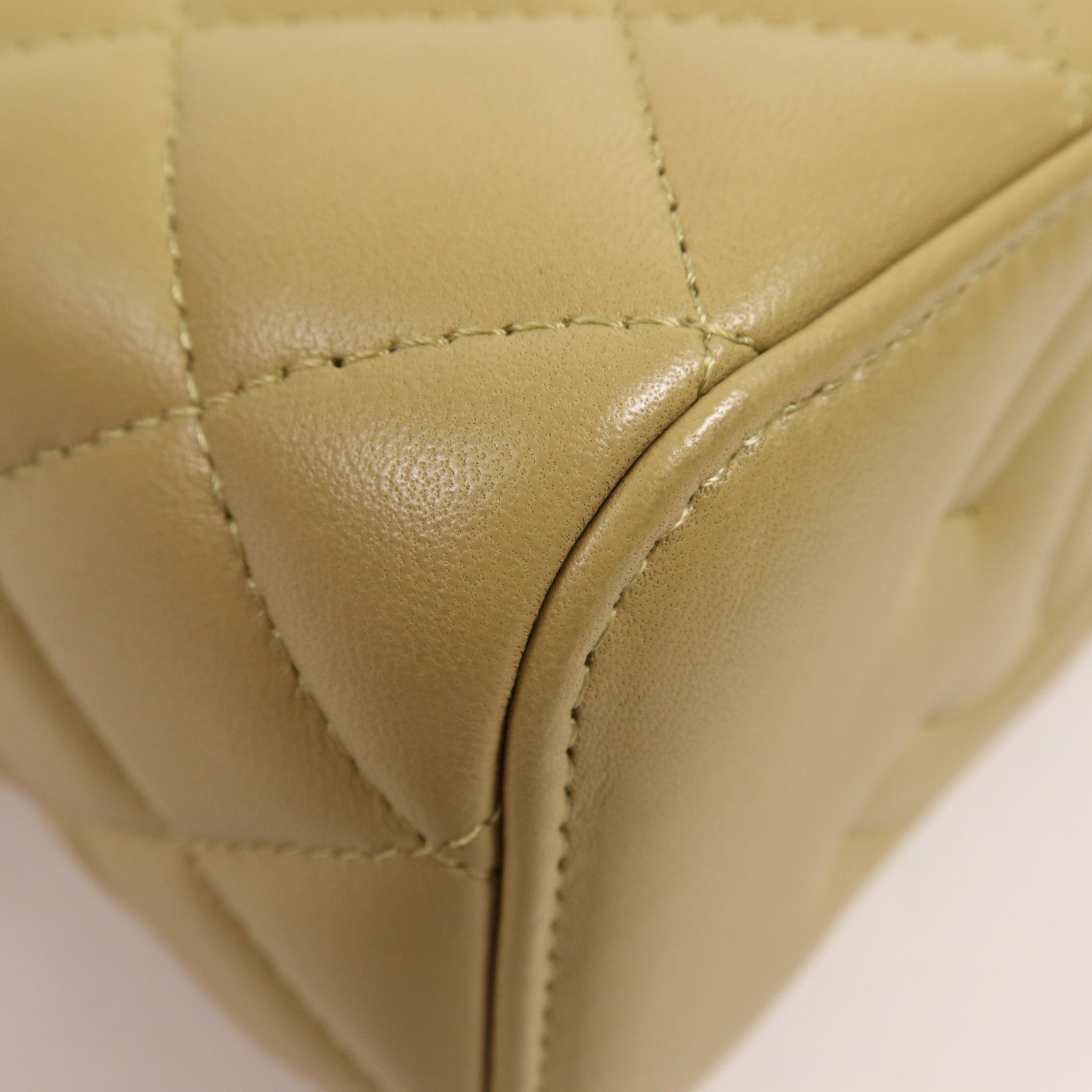 CHANEL 羊皮皮革Vanity Case金扣手挽肩背兩用袋