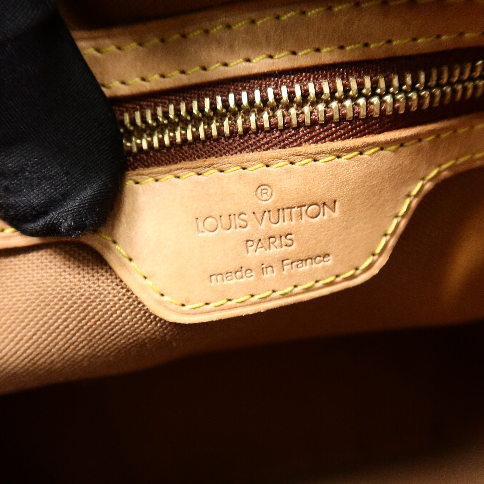LOUIS VUITTON Monogram Cabas Piano金扣肩背袋