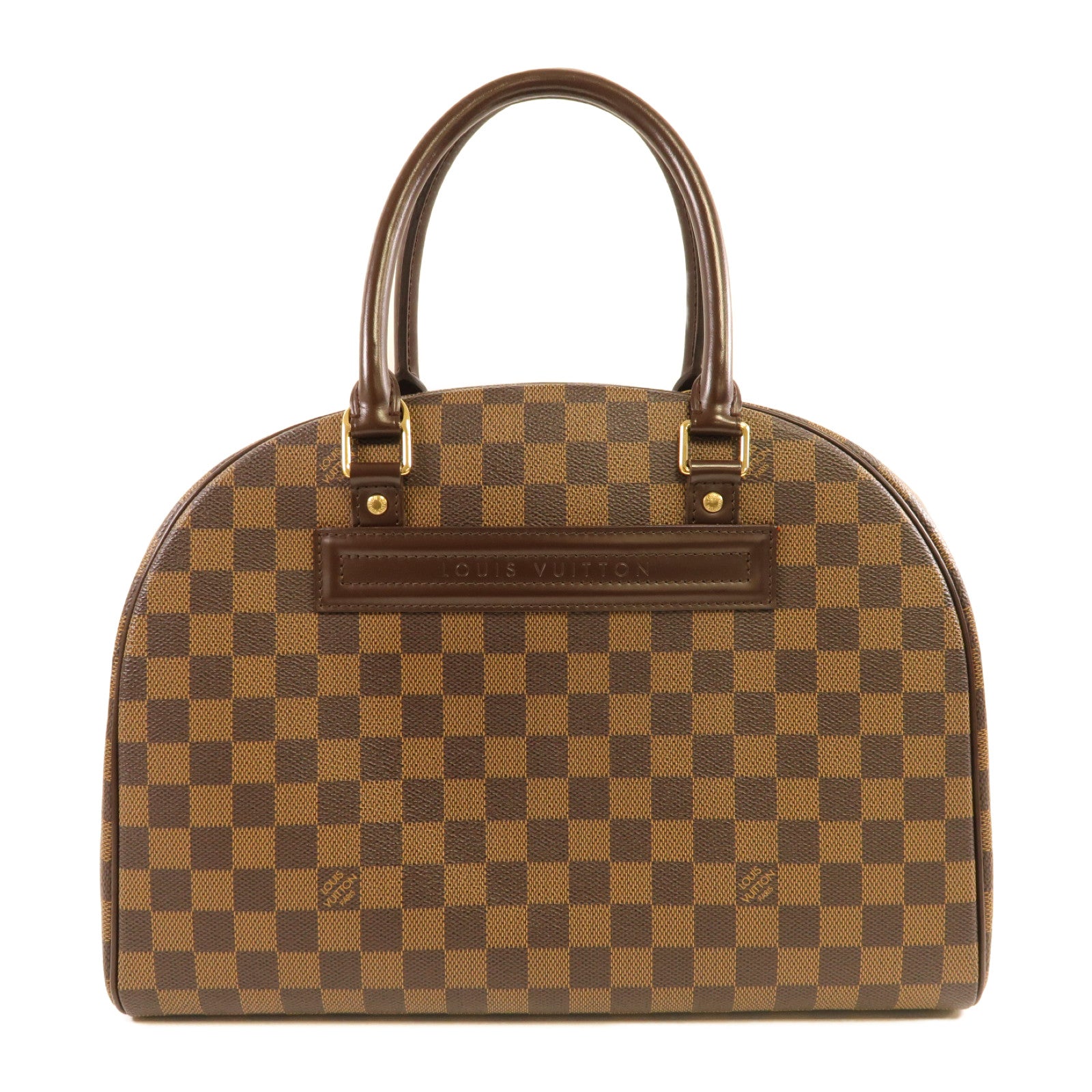 LOUIS VUITTON **【激減優惠】Damier Ebene Nolita 24金扣手挽袋啡色