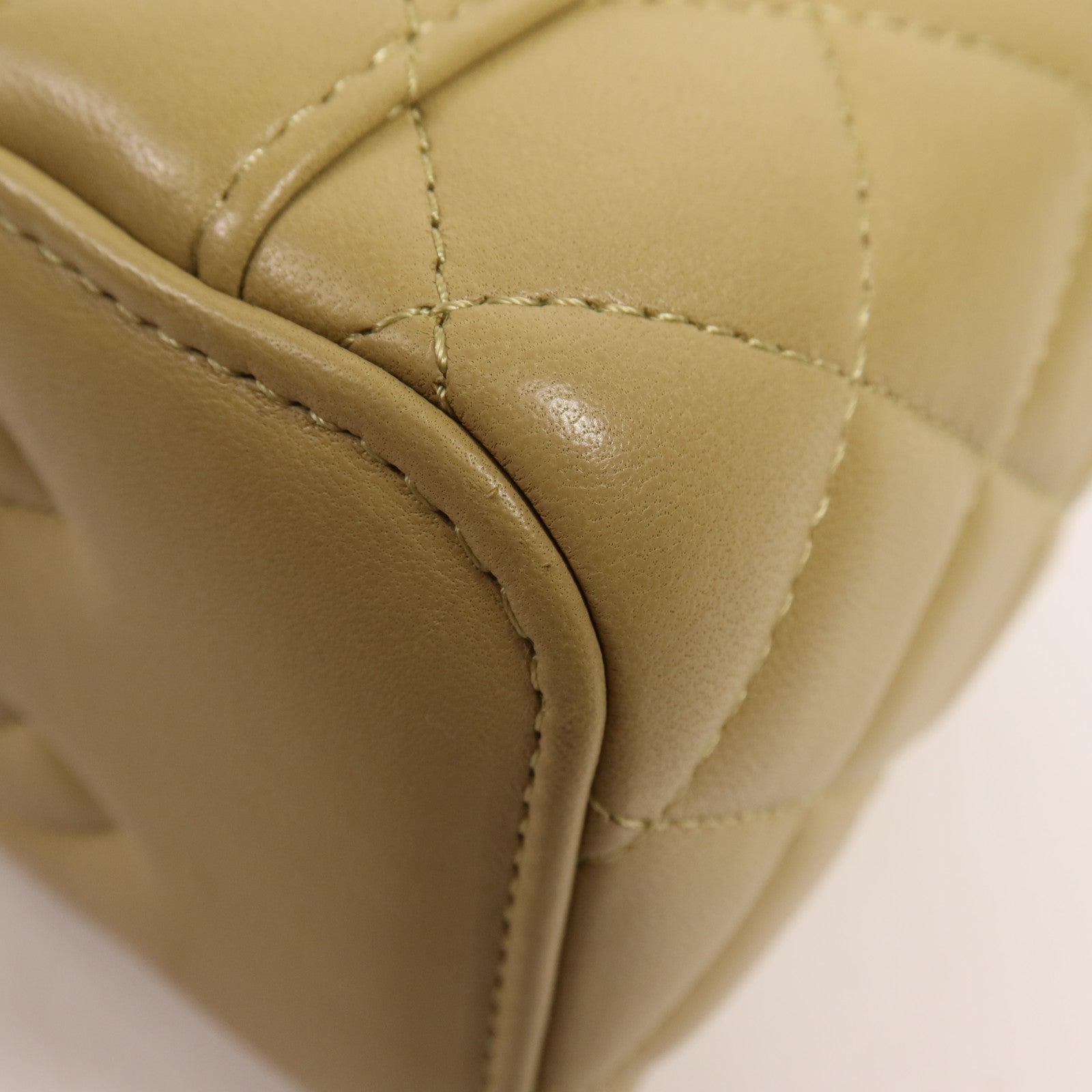 CHANEL 羊皮皮革Vanity Case金扣手挽肩背兩用袋