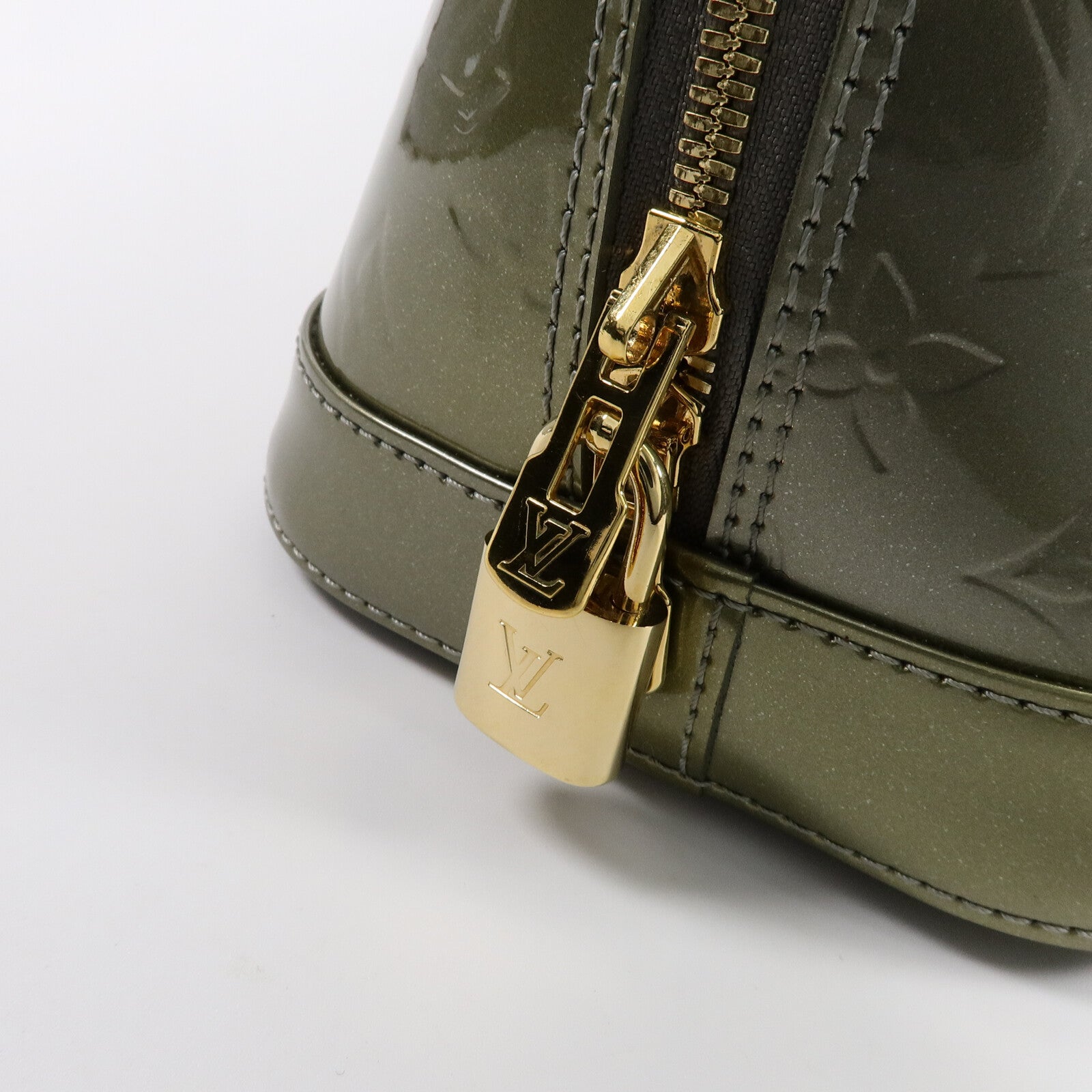 LOUIS VUITTON Monogram Vernis Alma PM手挽袋