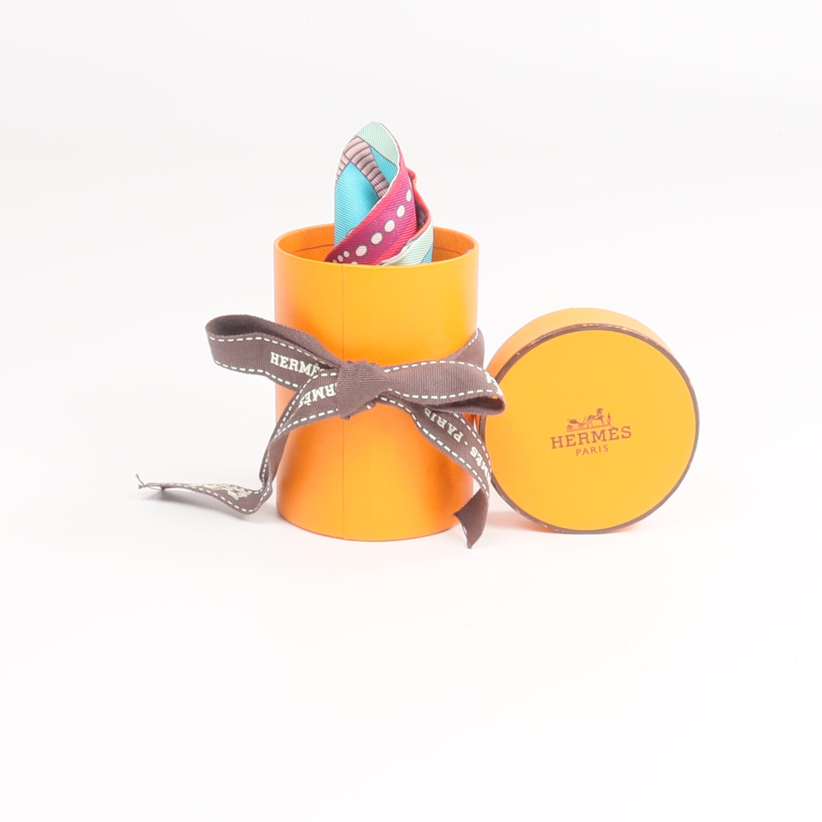 HERMES 絲質Twilly絲巾