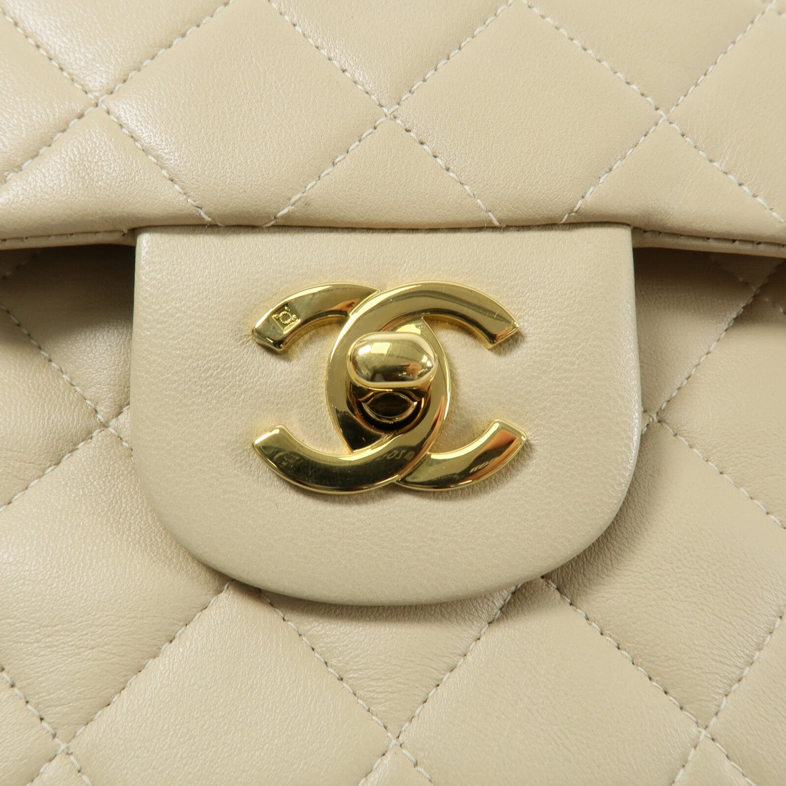CHANEL 羊皮皮革Vintage Classic 23鏈帶肩背袋