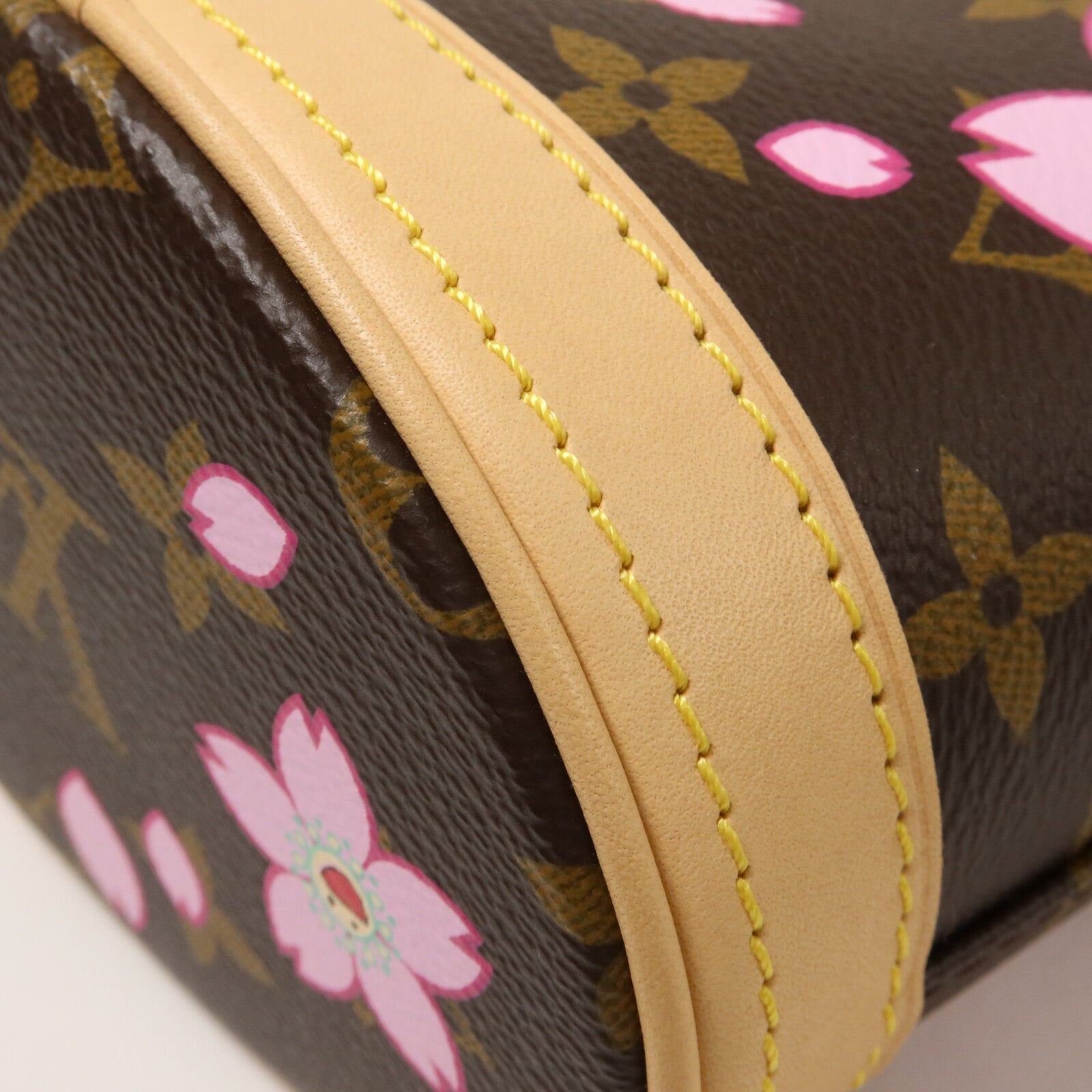 LOUIS VUITTON Monogram Cherru Blossom LV x TM Nano Bucket手挽肩背兩用袋