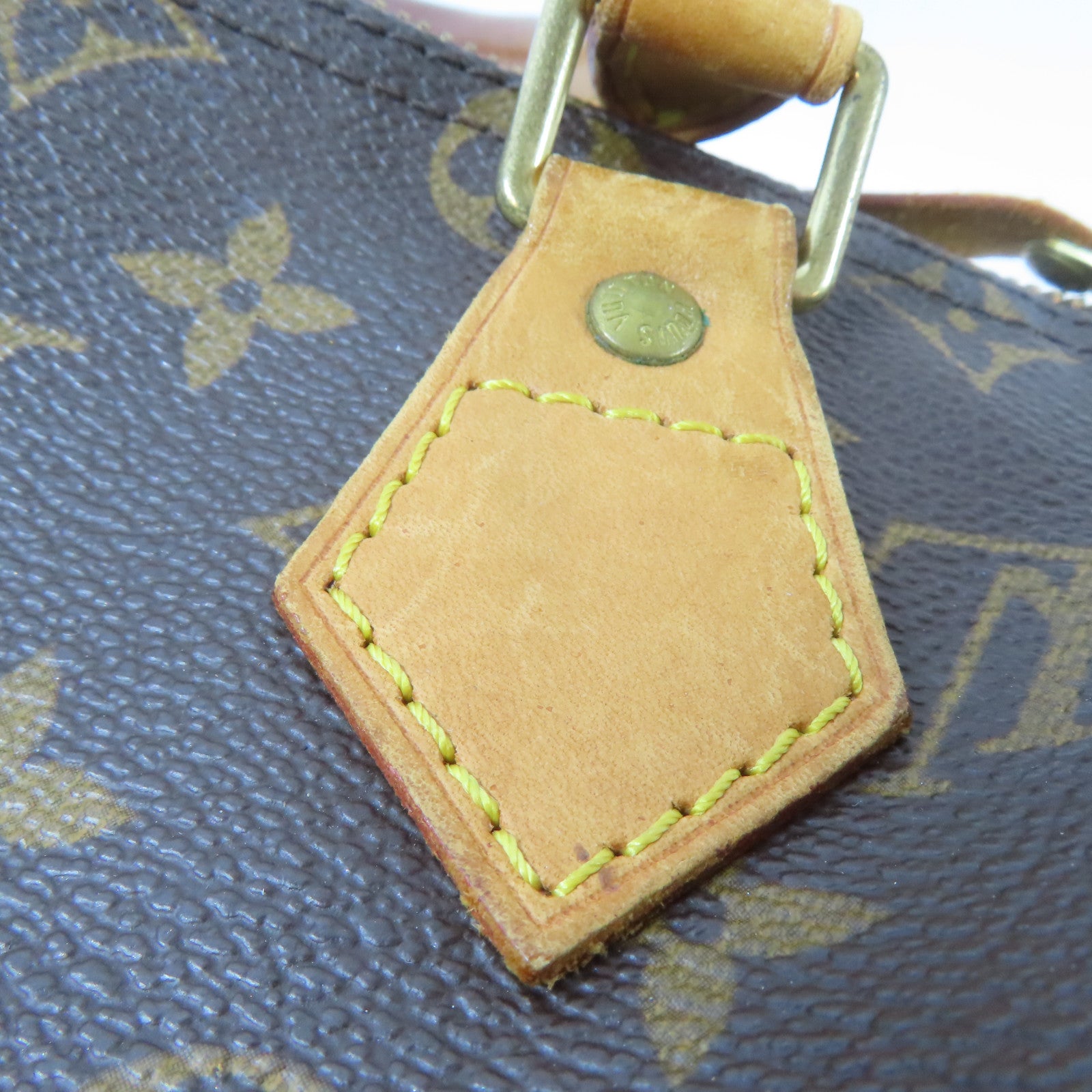 LOUIS VUITTON Monogram Speedy 25金扣手挽袋啡色