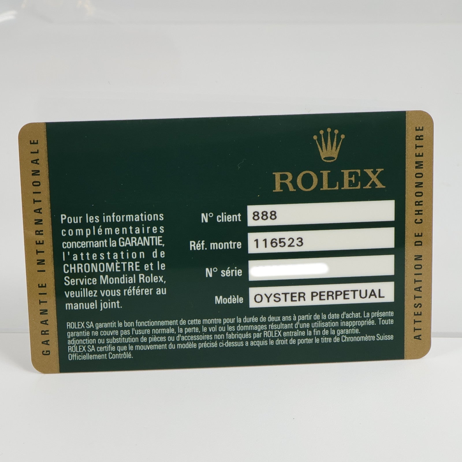 ROLEX Daytona 116523G