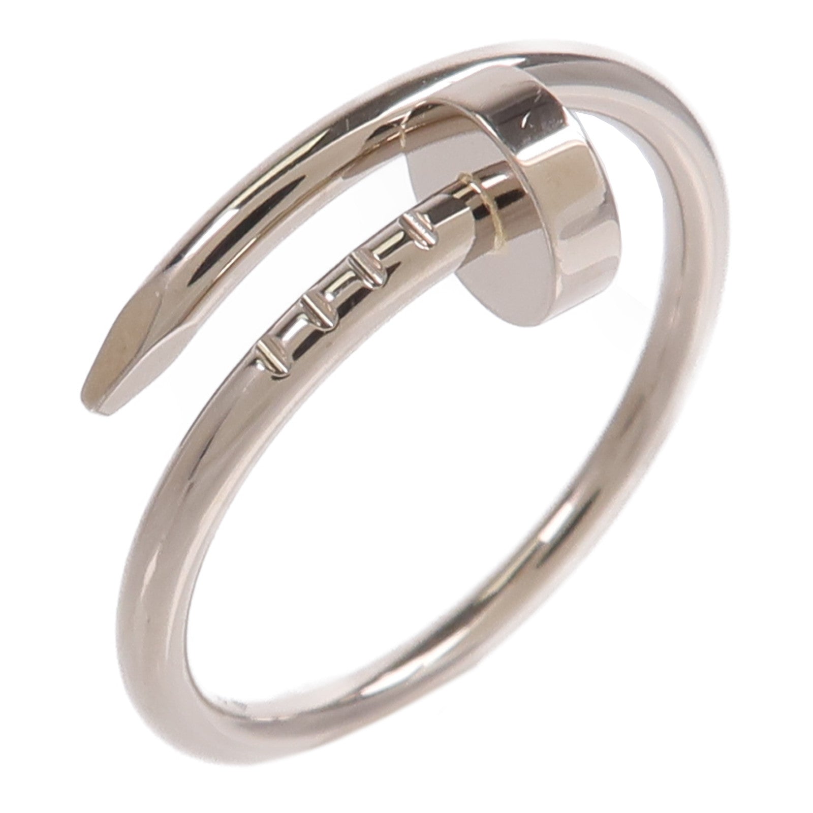 CARTIER 18K白金Juste Un Clou戒指