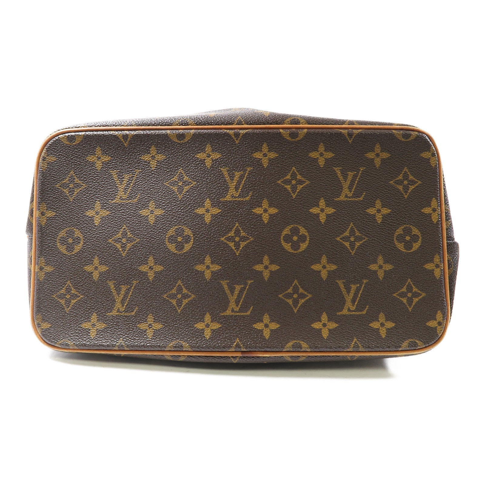 LOUIS VUITTON Monogram Palermo PM金扣手挽肩背兩用袋啡色