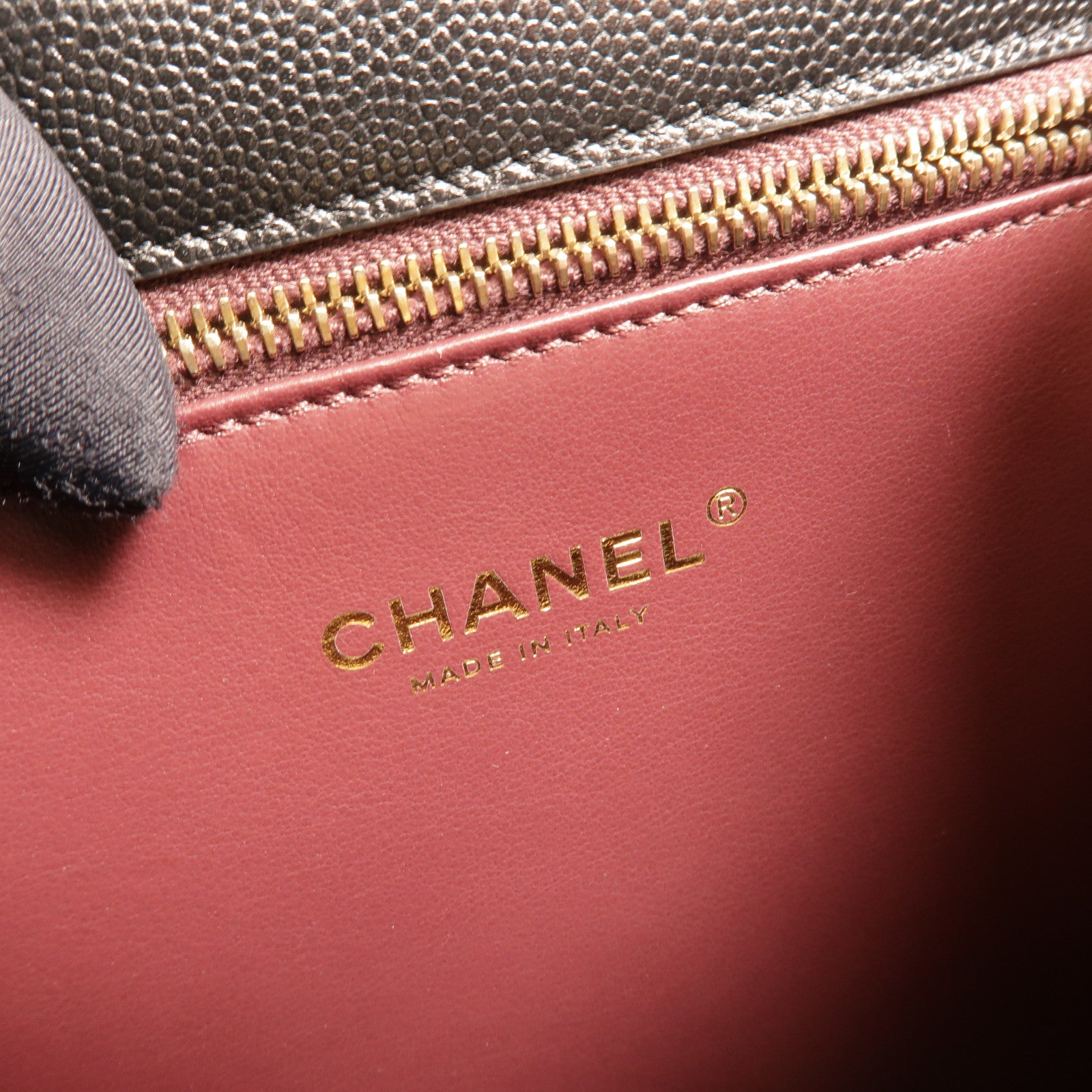 CHANEL 牛皮皮革Chain Backpack背包