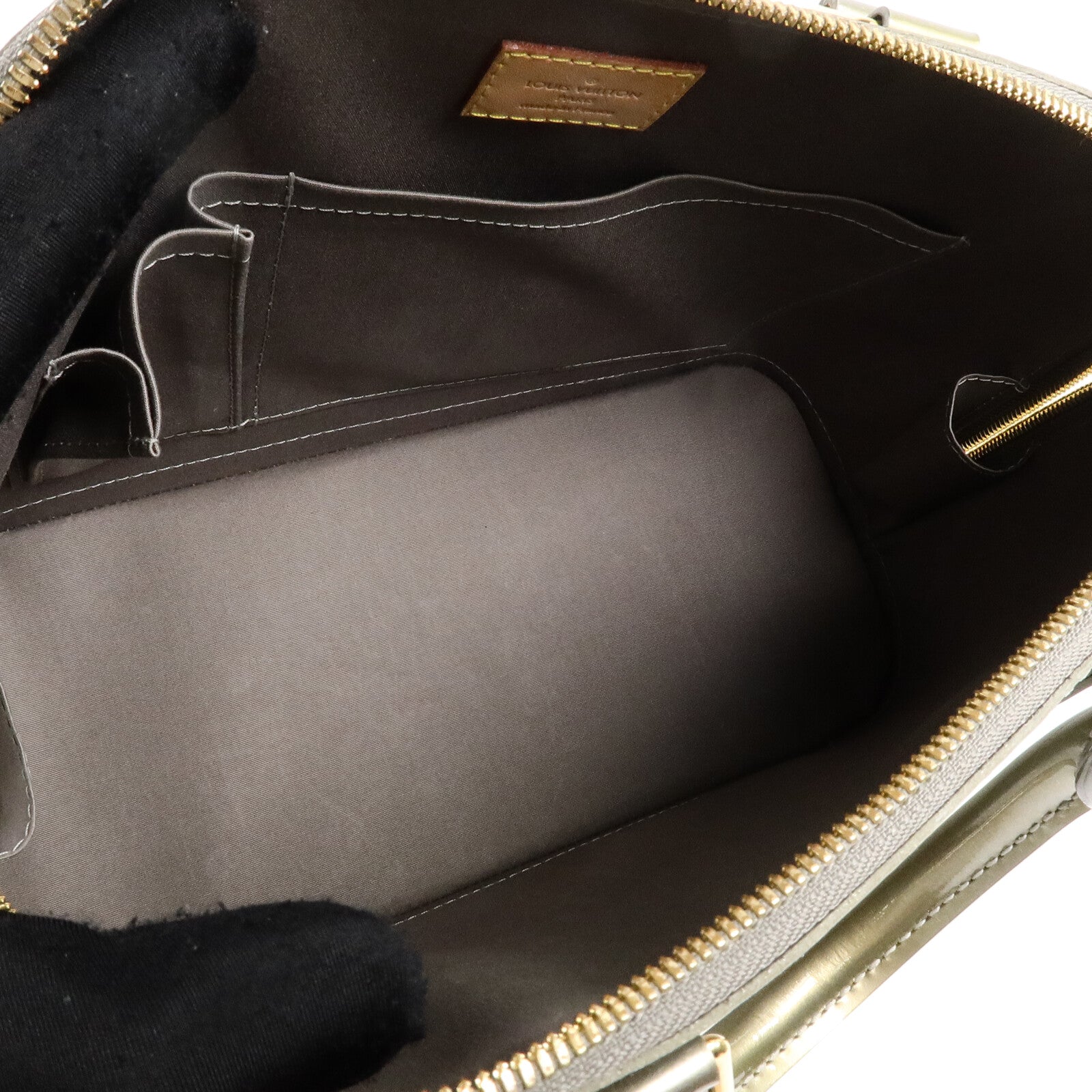LOUIS VUITTON Monogram Vernis Alma PM手挽袋