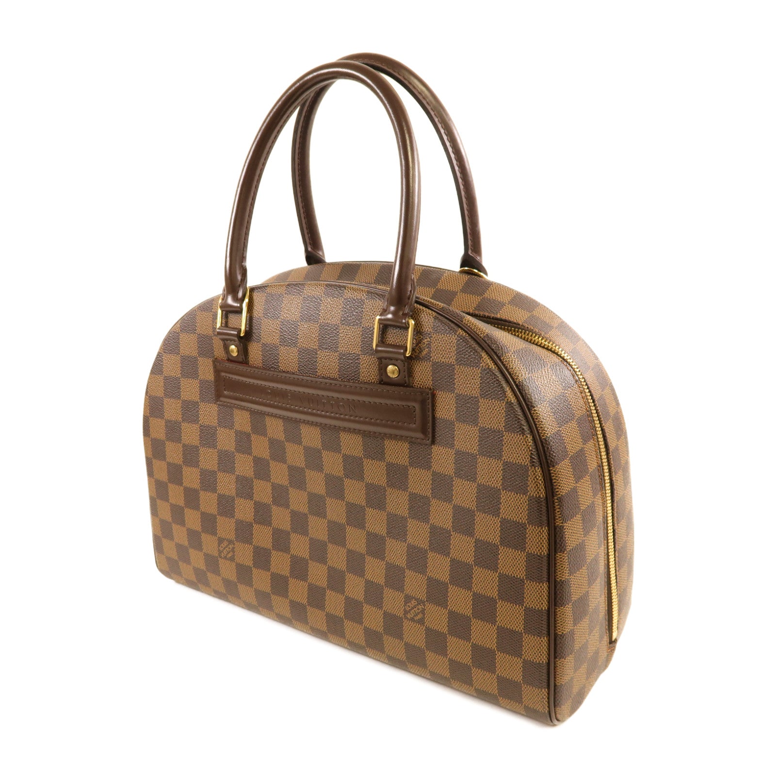 LOUIS VUITTON **【激減優惠】Damier Ebene Nolita 24金扣手挽袋啡色