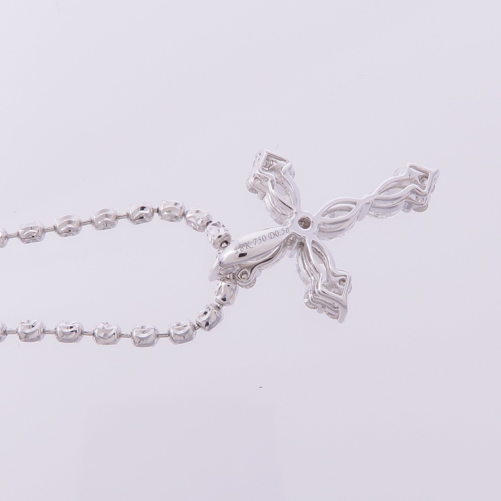 JEWELRY 18K白金Diamond Necklace鑽石項鍊
