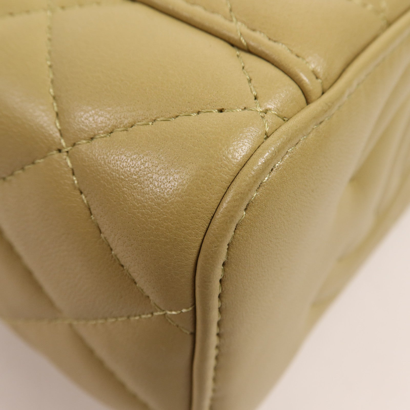 CHANEL 羊皮皮革Vanity Case金扣手挽肩背兩用袋