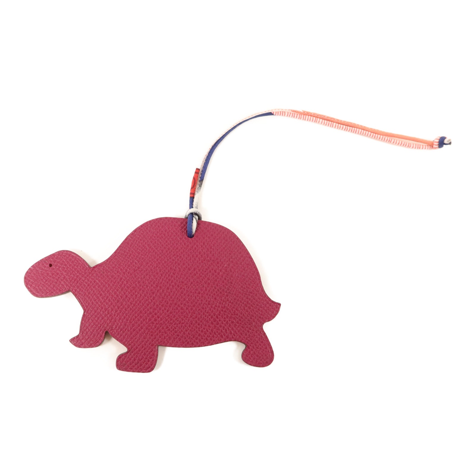 HERMES Epsom皮革/Clemence皮革Turtle Charm掛飾Tosca