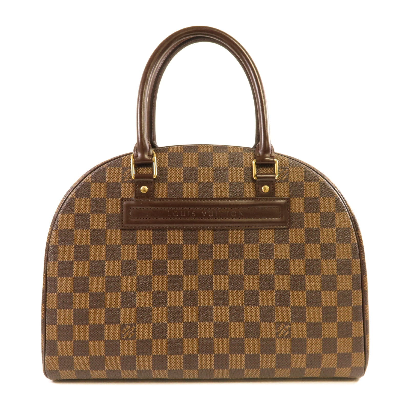 LOUIS VUITTON **【激減優惠】Damier Ebene Nolita 24金扣手挽袋啡色