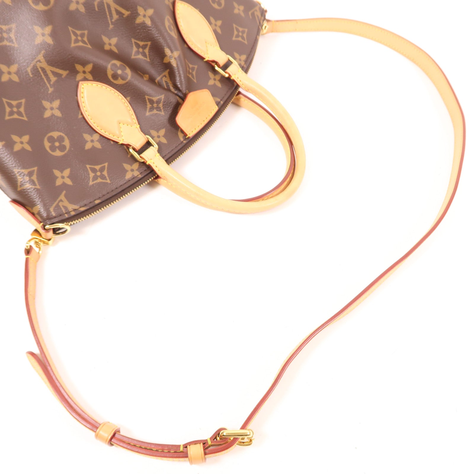 LOUIS VUITTON Monogram Boetie金扣手挽肩背兩用袋
