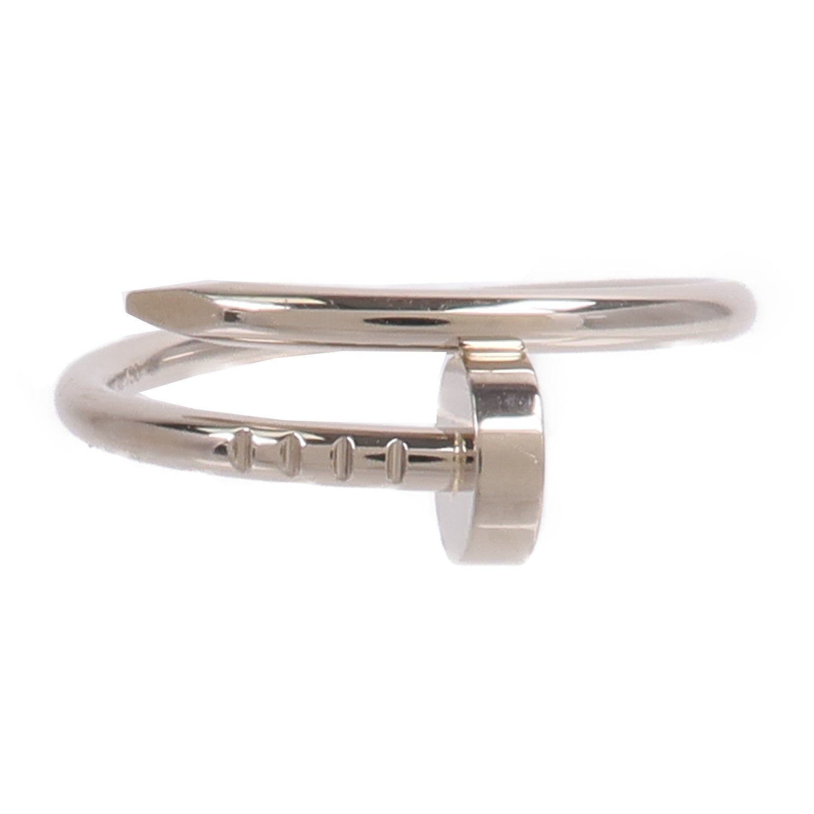 CARTIER 18K白金Juste Un Clou戒指
