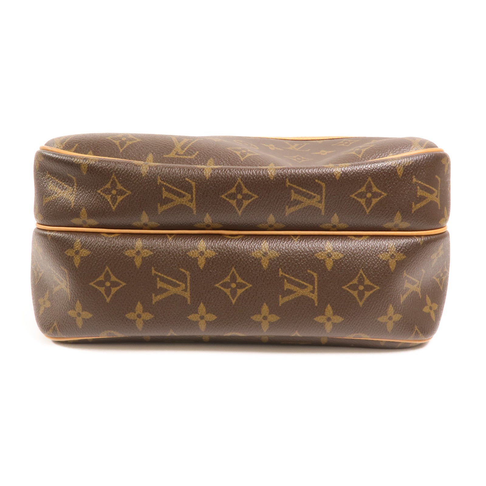 LOUIS VUITTON Monogram Reporter PM金扣肩背袋