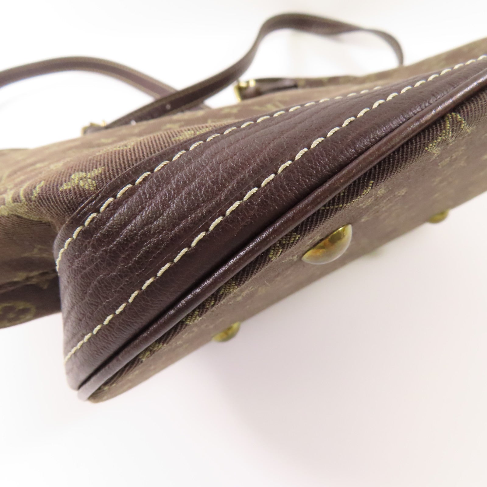 LOUIS VUITTON Monogram Mini Lin Bucket PM肩背袋