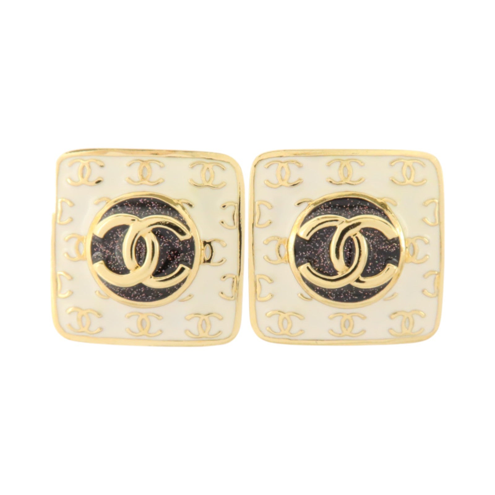 CHANEL 金屬/琺瑯Earrings耳環
