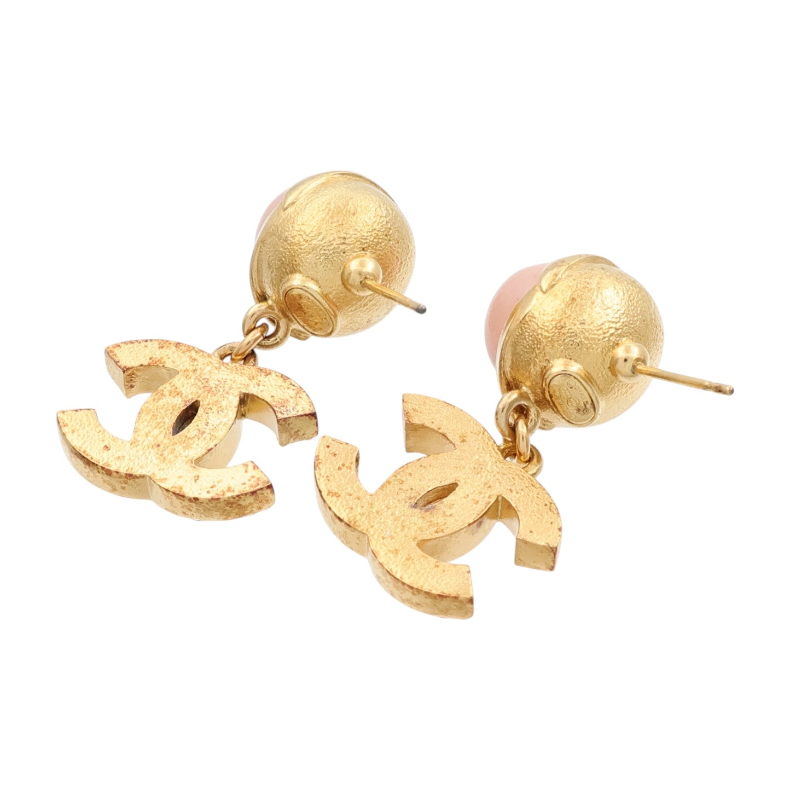 CHANEL 金屬/PVC Earrings耳環