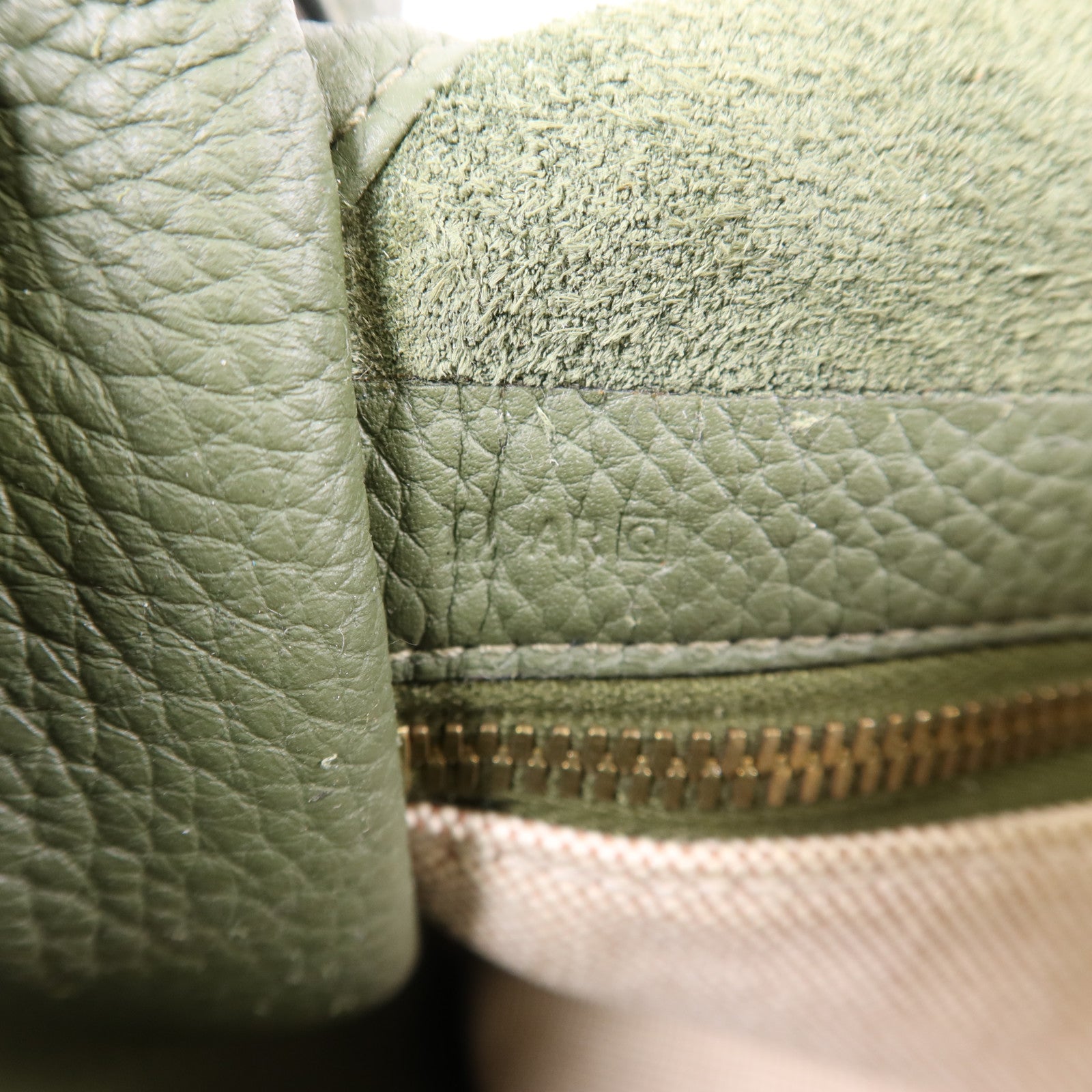 HERMES Clemence皮革Bourlingue金扣肩背袋