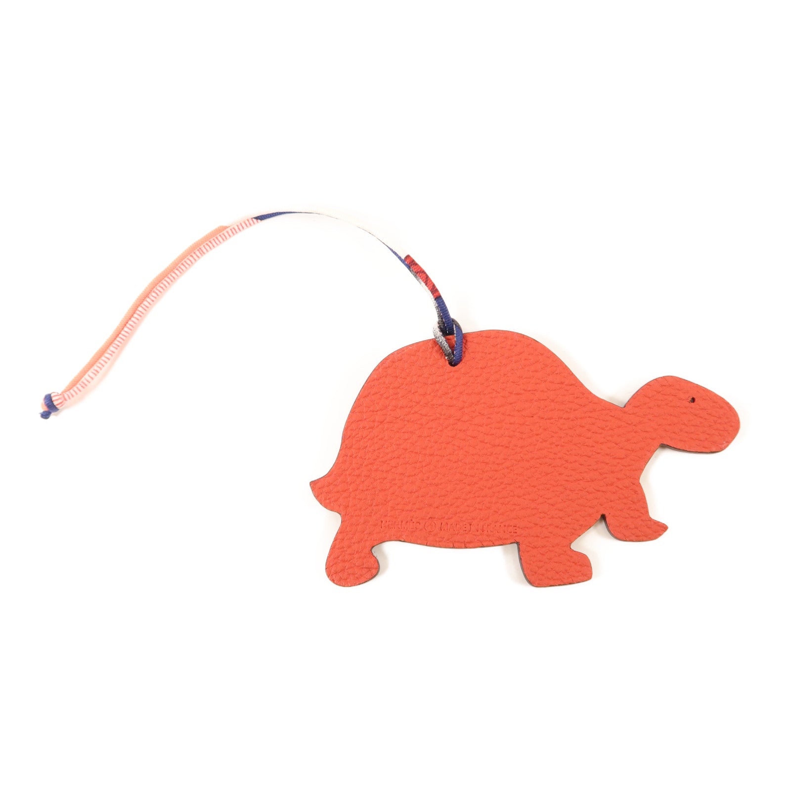 HERMES Epsom皮革/Clemence皮革Turtle Charm掛飾Tosca