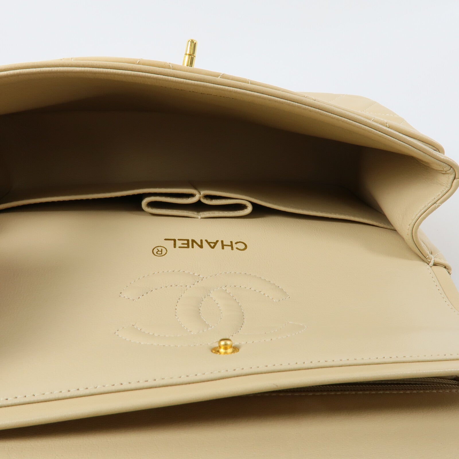 CHANEL 羊皮皮革Vintage Classic 23鏈帶肩背袋