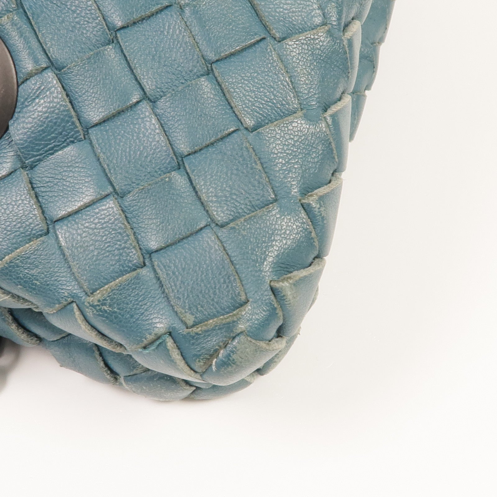 BOTTEGA VENETA 織紋皮革Chain Shoulder鏈帶肩背袋