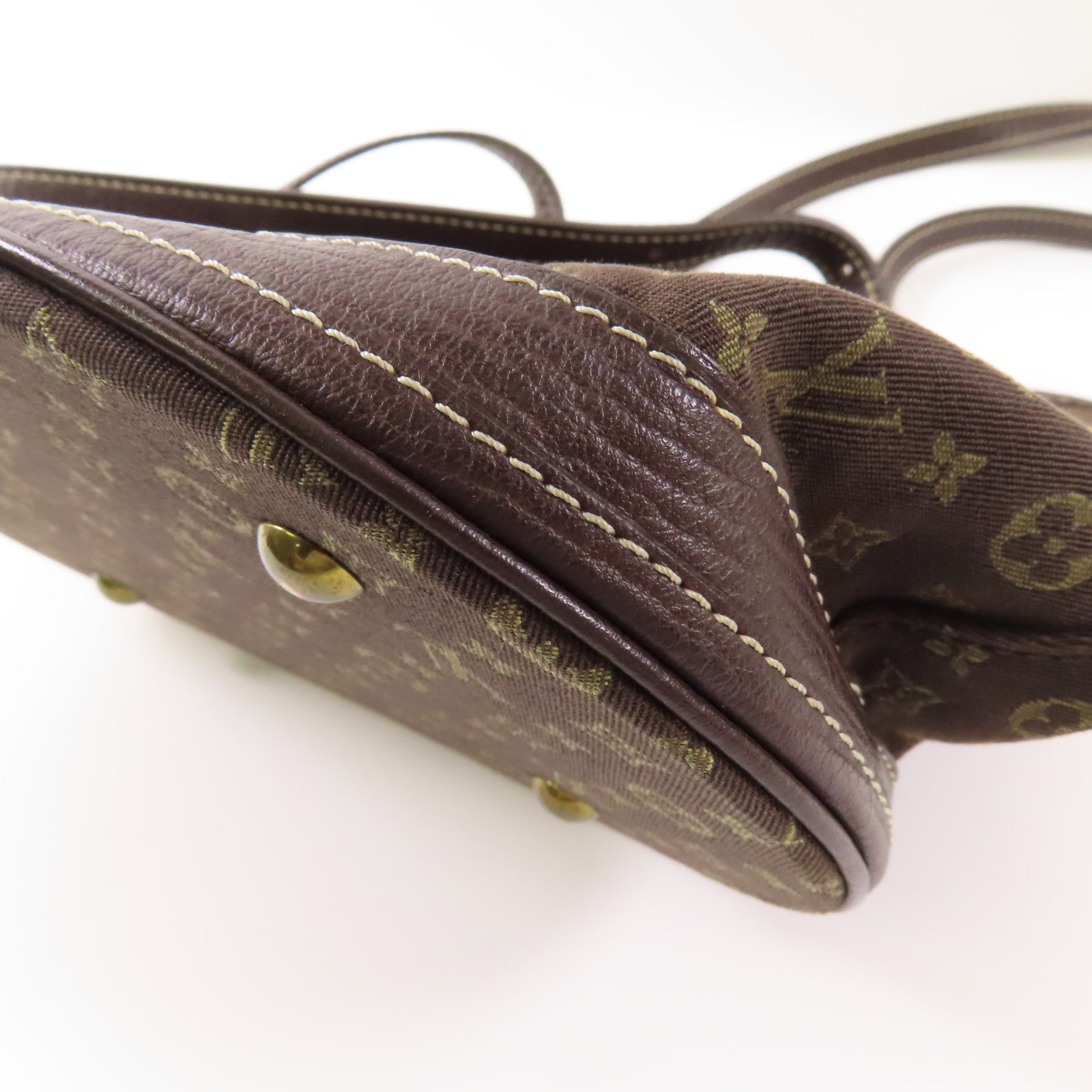 LOUIS VUITTON Monogram Mini Lin Bucket PM肩背袋