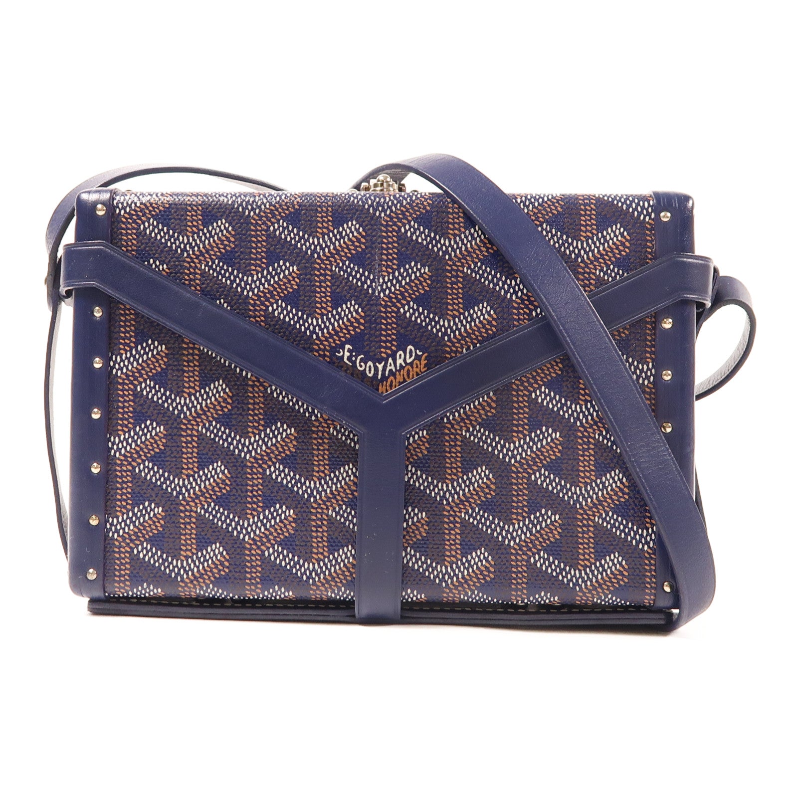 GOYARD 【激減優惠】塗層帆布Minaudiere Trunk Bag肩背袋