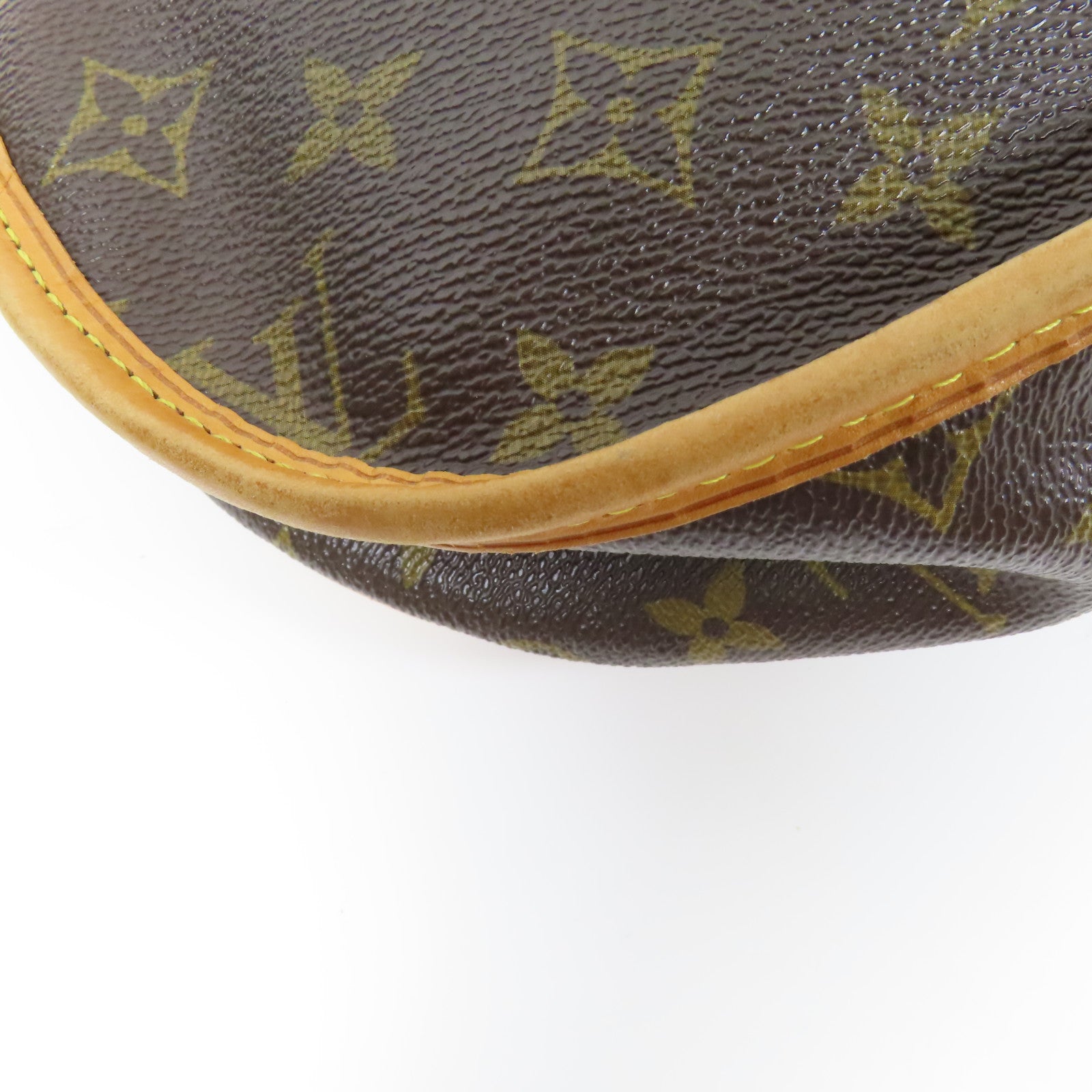 LOUIS VUITTON Monogram Menilmontant金扣肩背袋棕色