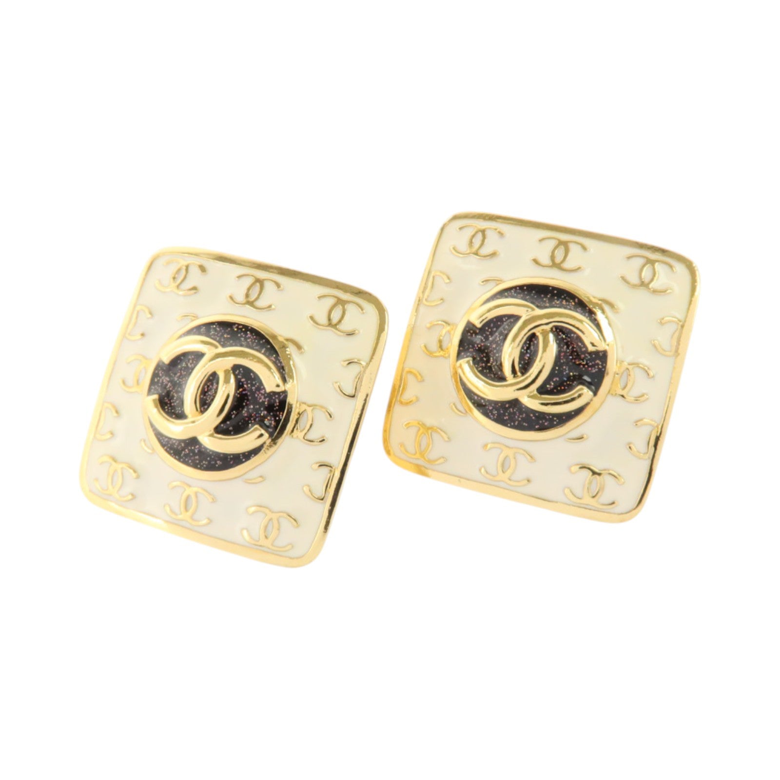 CHANEL 金屬/琺瑯Earrings耳環