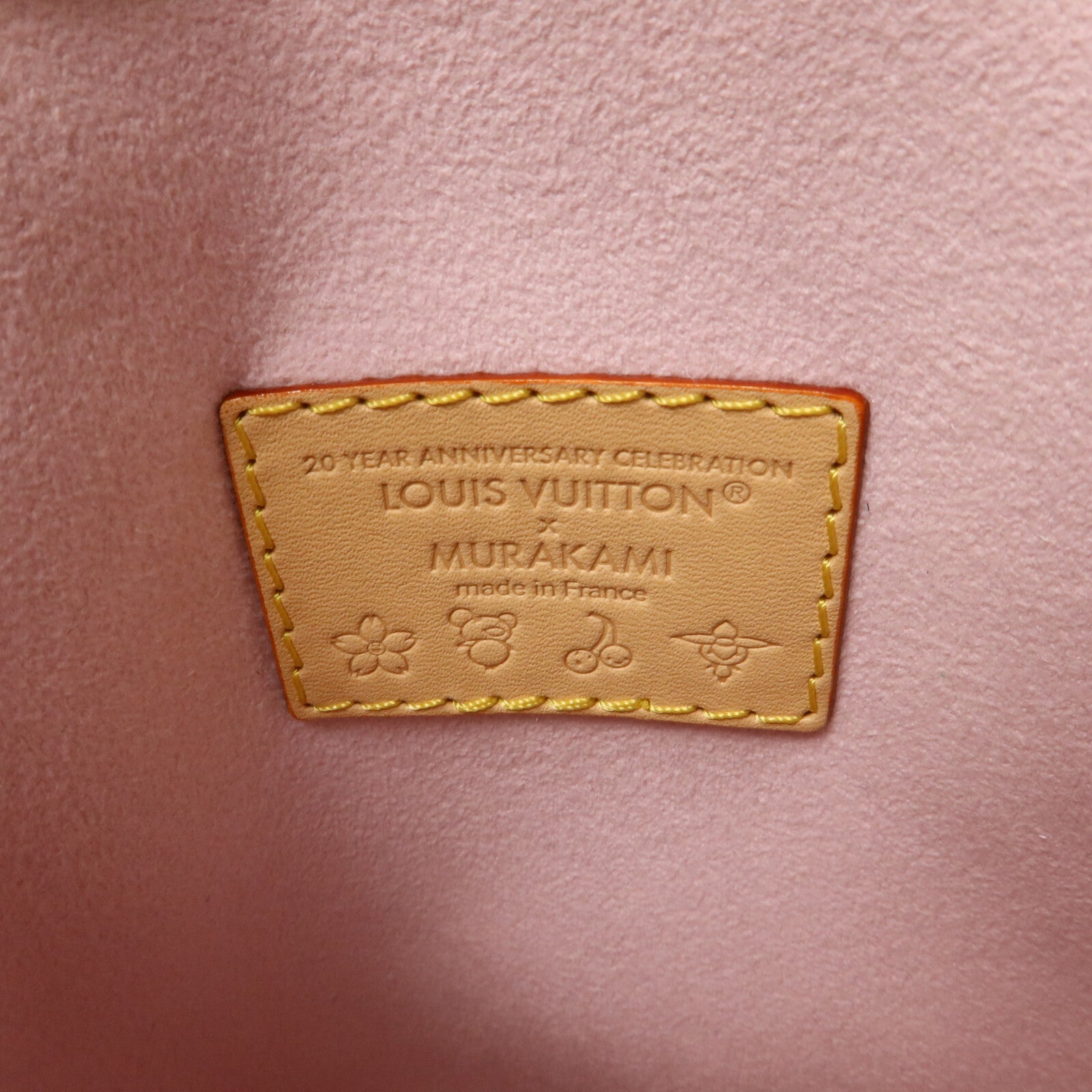 LOUIS VUITTON Monogram Cherru Blossom LV x TM Nano Bucket手挽肩背兩用袋