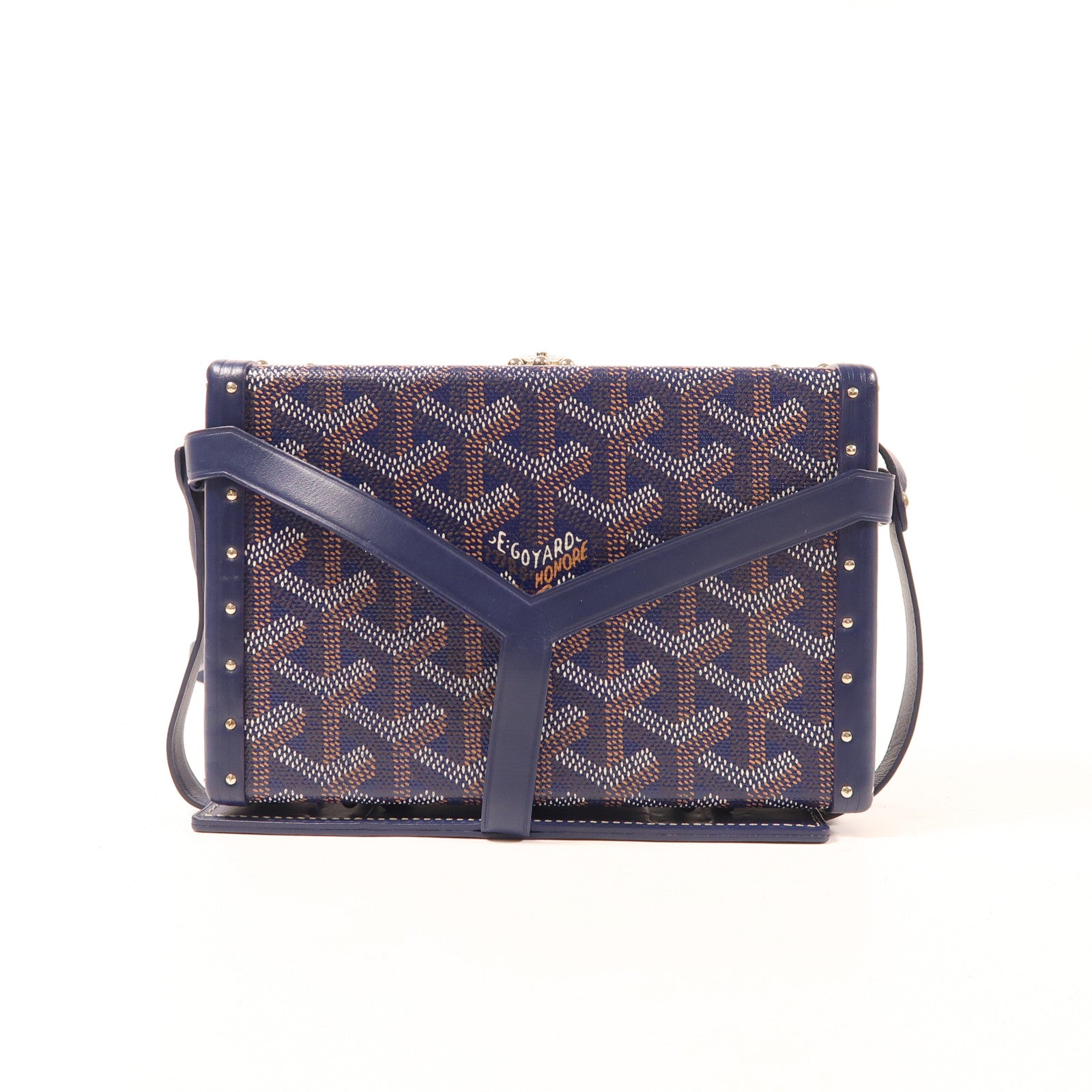 GOYARD 【激減優惠】塗層帆布Minaudiere Trunk Bag肩背袋