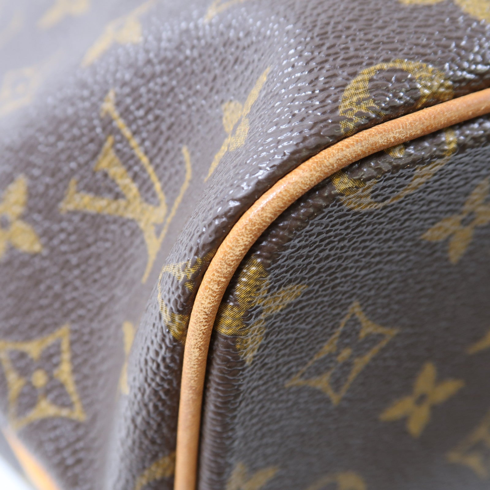 LOUIS VUITTON Monogram Palermo PM金扣手挽肩背兩用袋啡色