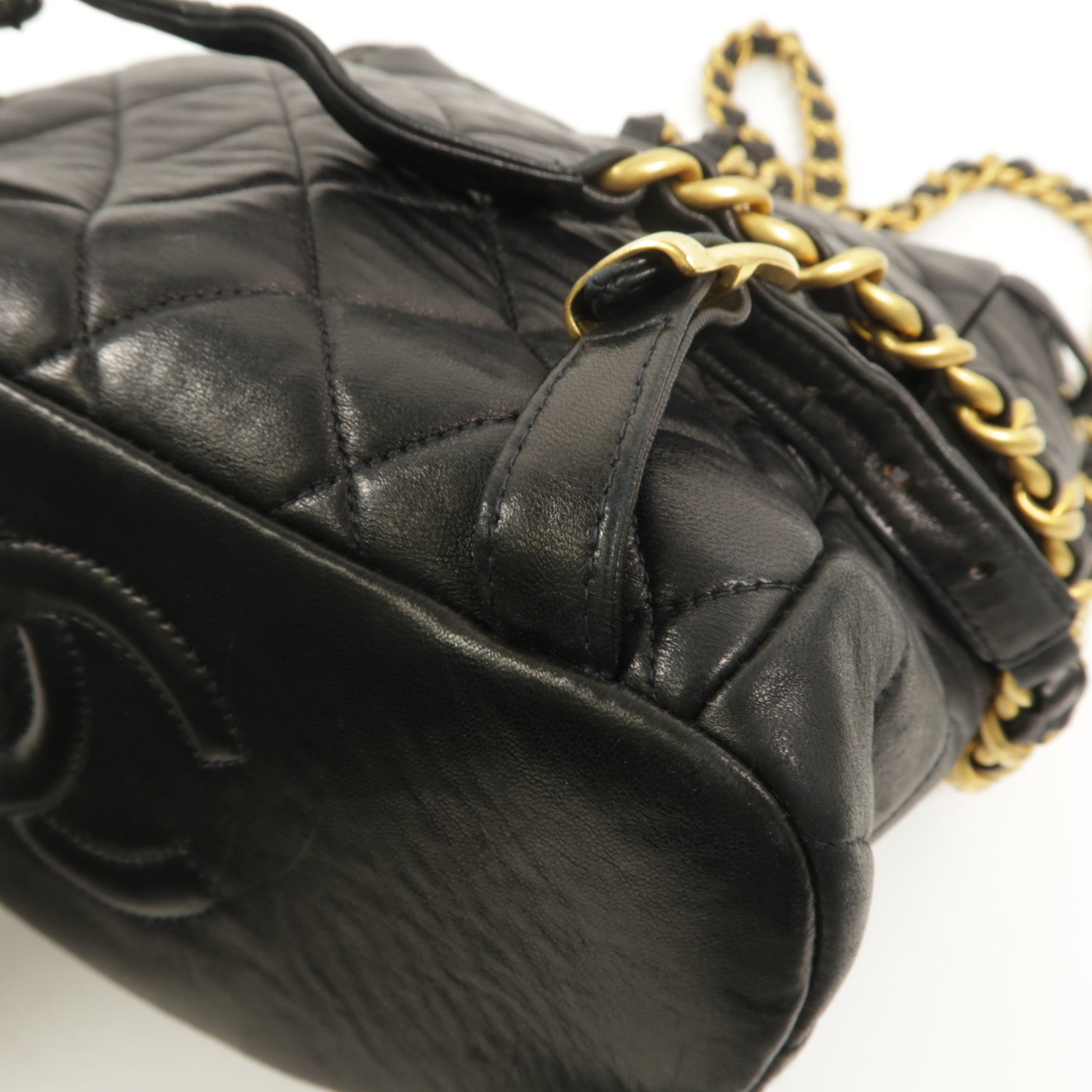 CHANEL 牛皮皮革Vintage Duma Backpack背包