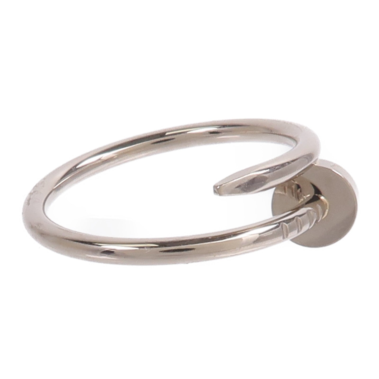 CARTIER 18K白金Juste Un Clou戒指