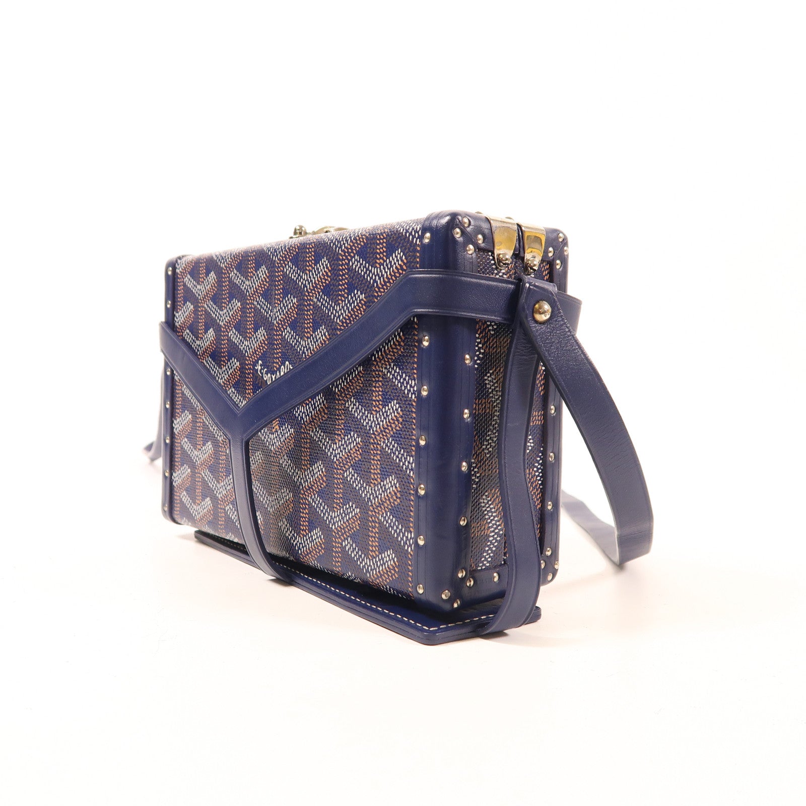 GOYARD 【激減優惠】塗層帆布Minaudiere Trunk Bag肩背袋