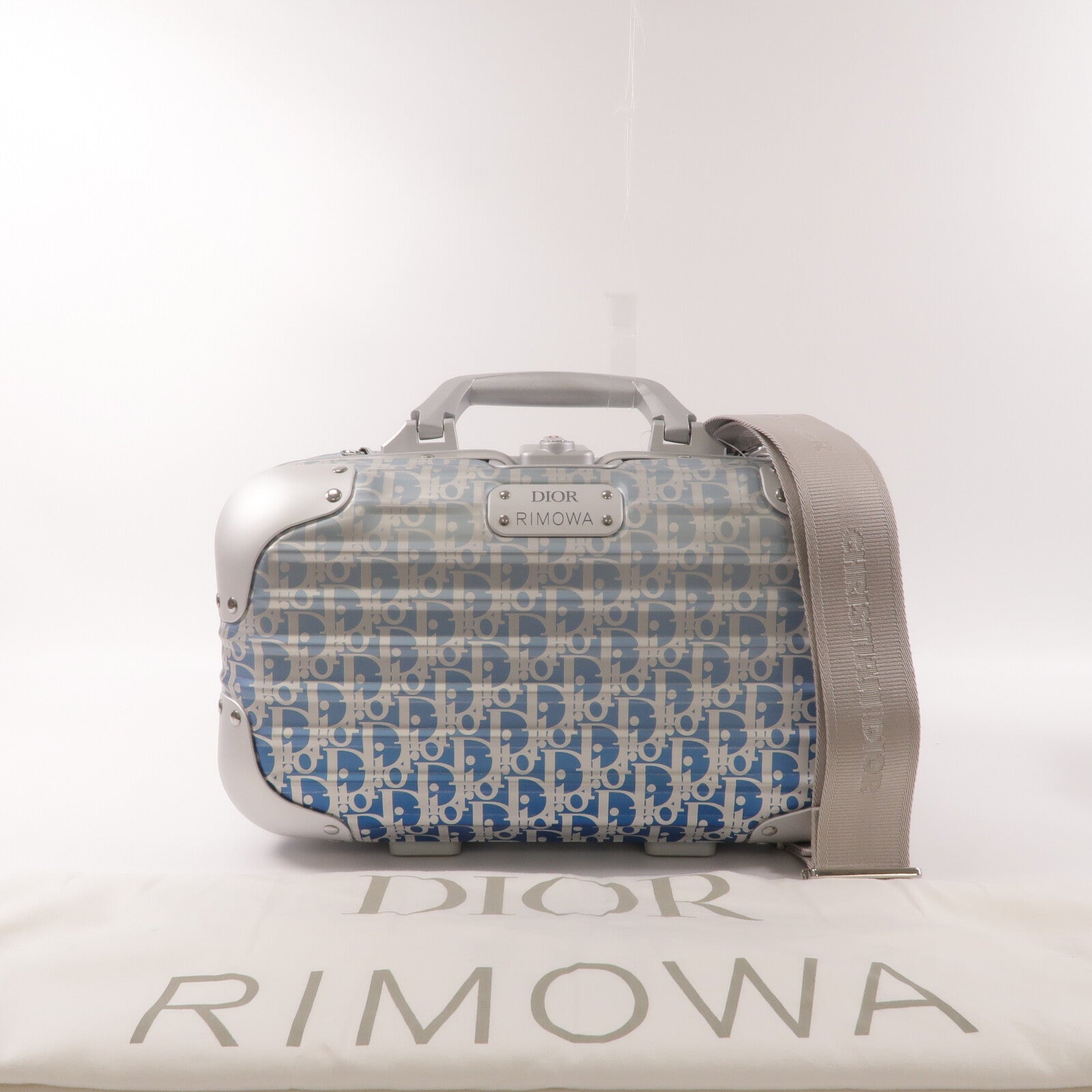 Dior 鋁Rimowa X Dior Hand Case Oblique Aluminum行李箱