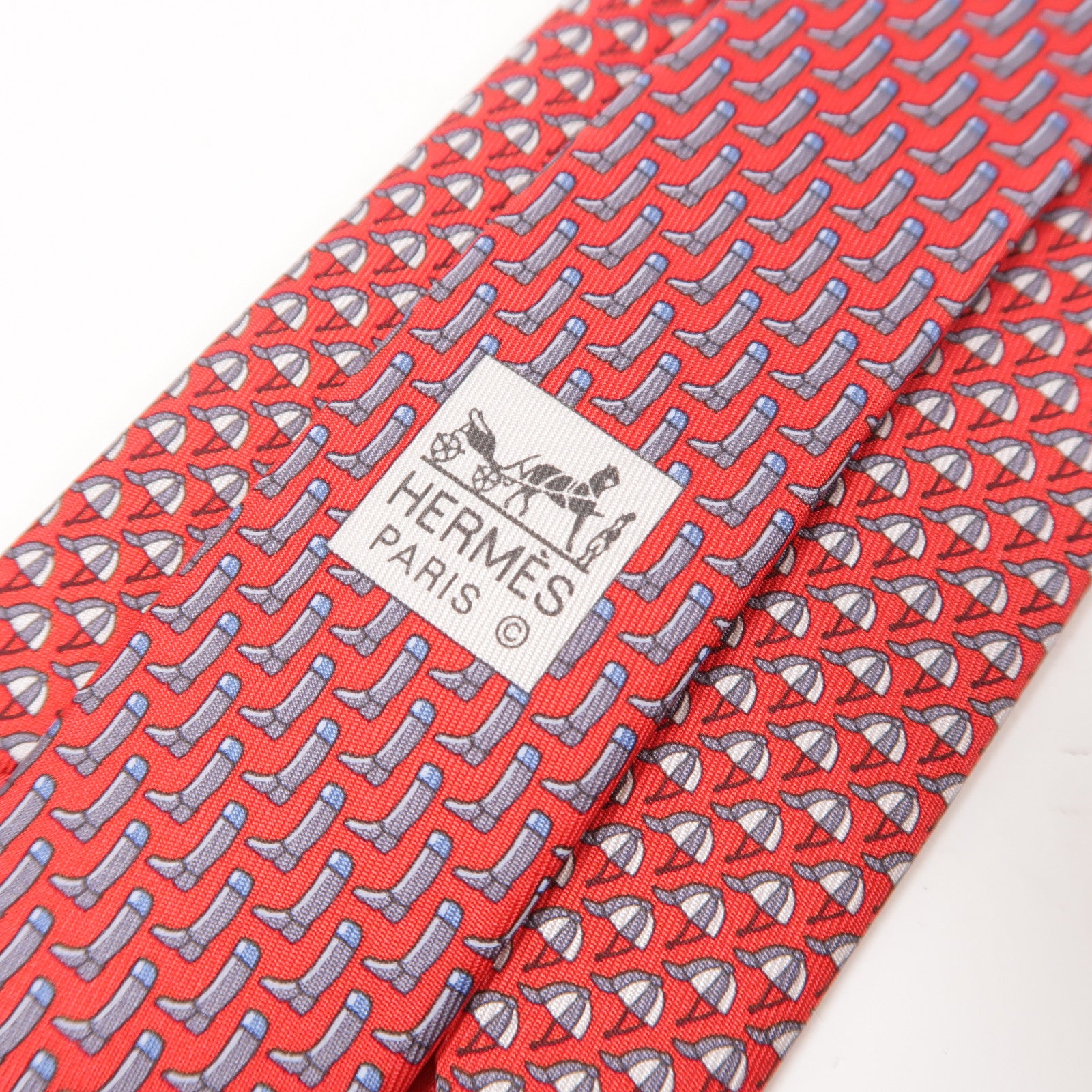 HERMES 絲質Necktie領帶