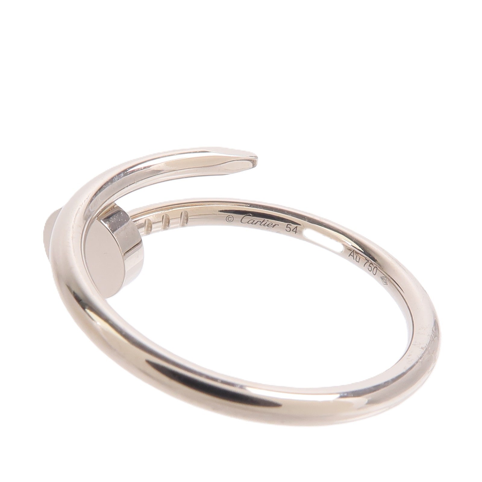 CARTIER 18K白金Juste Un Clou戒指