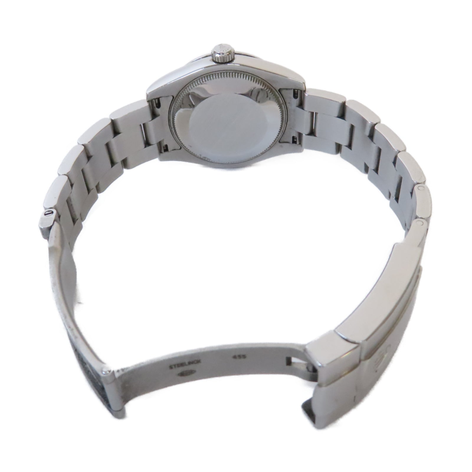 ROLEX Oyster Perpetual不鏽鋼自動機芯手錶黑色