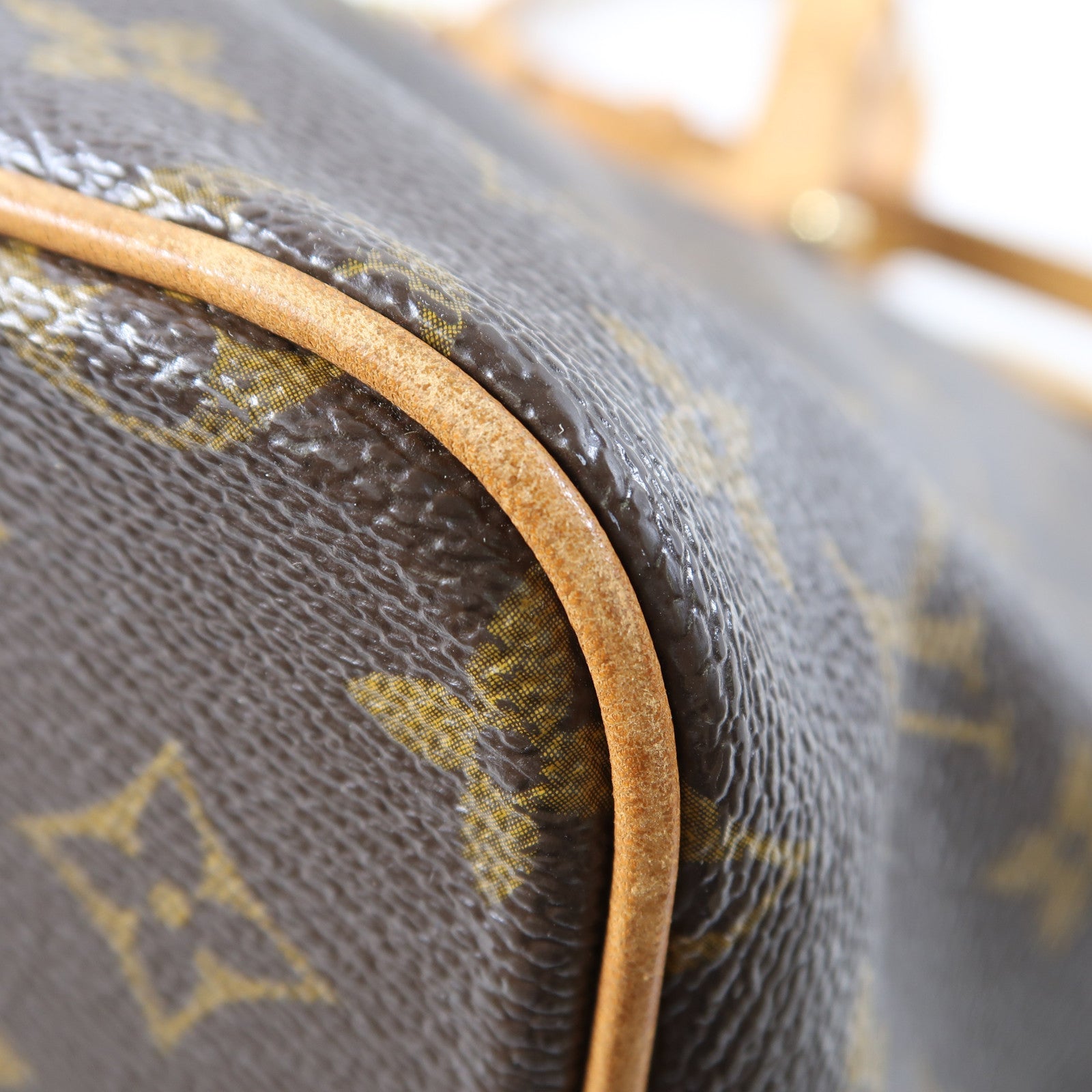 LOUIS VUITTON Monogram Palermo PM金扣手挽肩背兩用袋啡色