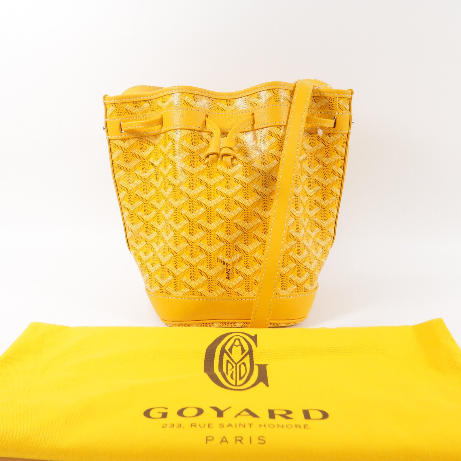 GOYARD 塗層帆布Petit Flot Bucket肩背袋