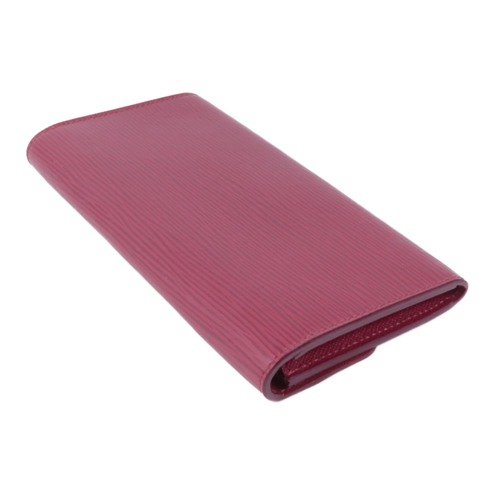 LOUIS VUITTON LV SHW Long Wallet M60851 Epi Red