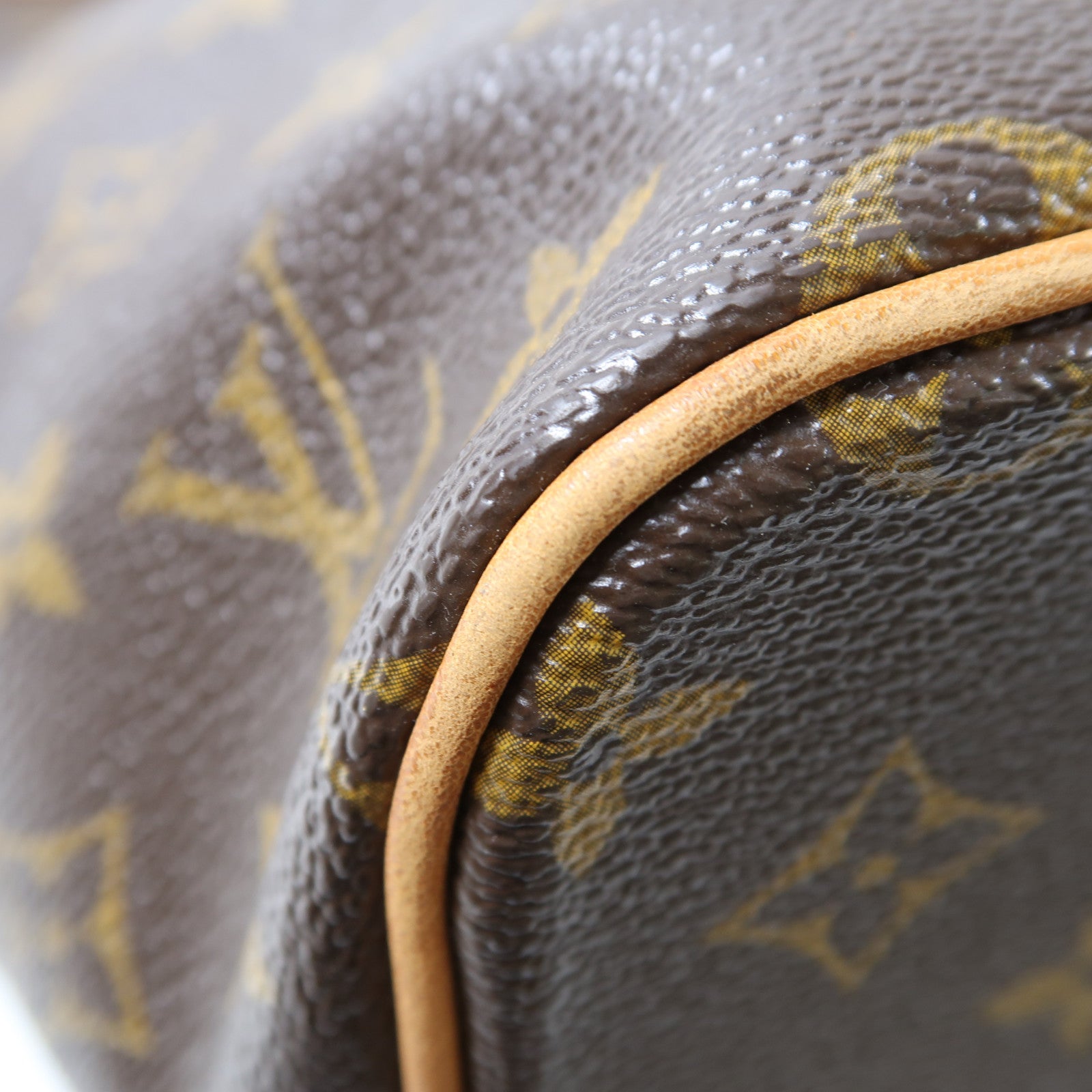 LOUIS VUITTON Monogram Palermo PM金扣手挽肩背兩用袋啡色